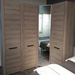 АФИНА А4 Шкаф для одежды и белья (таормина) в Сысерти - sysert.mebel24.online | фото 3
