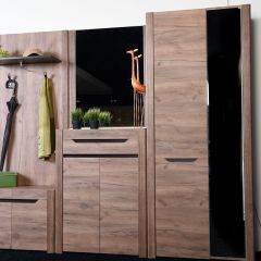 АФИНА Прихожая крафт в Сысерти - sysert.mebel24.online | фото 2