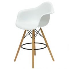 Барный стул Barneo N-153 BAR белый в Сысерти - sysert.mebel24.online | фото