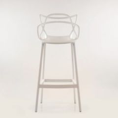 Барный стул Barneo N-235 Masters, белый, design Phillip Stark в Сысерти - sysert.mebel24.online | фото 3