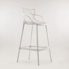Барный стул Barneo N-235 Masters, белый, design Phillip Stark в Сысерти - sysert.mebel24.online | фото 5