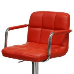 Барный стул Barneo N-69 Kruger Arm Красный в Сысерти - sysert.mebel24.online | фото 2