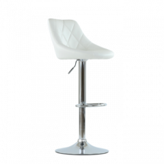 Барный стул Barneo N-83 Comfort (Комфорт) белый в Сысерти - sysert.mebel24.online | фото