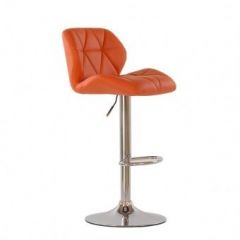 Барный стул Barneo N-85 Diamond оранжевый в Сысерти - sysert.mebel24.online | фото