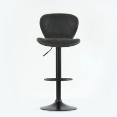 Барный стул Barneo N-86 Time / Black / VPU Dark Gray Vintage серый винтаж 970-11 в Сысерти - sysert.mebel24.online | фото 3