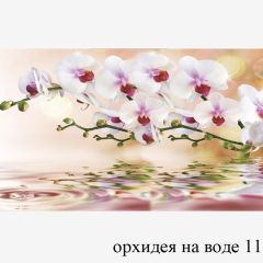 БОСТОН - 3 Стол раздвижной Орхидея на воде 1100/1420 опоры Триумф в Сысерти - sysert.mebel24.online | фото 3