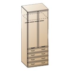 Детская Карина композиция 1 (Гикори Джексон светлый) в Сысерти - sysert.mebel24.online | фото 2