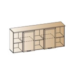 Детская Карина композиция 1 (Гикори Джексон светлый) в Сысерти - sysert.mebel24.online | фото 3