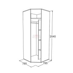 Детская Омега-18 (модульная) в Сысерти - sysert.mebel24.online | фото 14