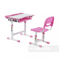 Комплект парта + стул трансформеры Cantare Pink в Сысерти - sysert.mebel24.online | фото 2