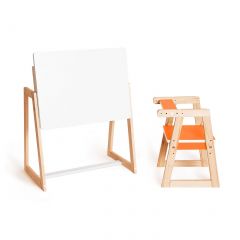 Детская растущая парта и стул Я САМ "Краски" (Оранжевый) в Сысерти - sysert.mebel24.online | фото 5