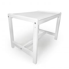 Детский растущий комплект стол и два стула  Я САМ "Лофт" (Белый, Белый) в Сысерти - sysert.mebel24.online | фото 1