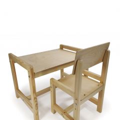 Детский растущий комплект стол и стул Я САМ "Лофт" (Береза, Сосна) в Сысерти - sysert.mebel24.online | фото 7