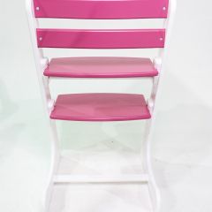 Детский растущий стул Конёк Горбунёк Комфорт (Бело-розовый) в Сысерти - sysert.mebel24.online | фото 5