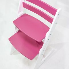 Детский растущий стул Конёк Горбунёк Комфорт (Бело-розовый) в Сысерти - sysert.mebel24.online | фото 7