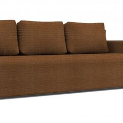 Диван Алиса 4 Shaggy BROWN - Teos Dark Brown в Сысерти - sysert.mebel24.online | фото