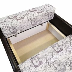 Диван Канзас 1.20 Цветы (Канасик) в Сысерти - sysert.mebel24.online | фото 3