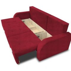 Диван Милан Shaggy Red в Сысерти - sysert.mebel24.online | фото 3