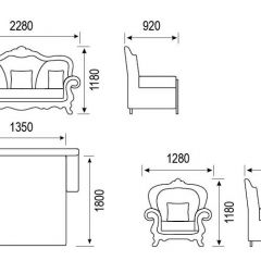 Диван Сенатор прямой в Сысерти - sysert.mebel24.online | фото 8