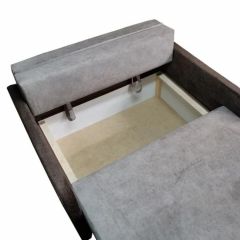 Диван Канзас 1.20 светлый (Канасик) в Сысерти - sysert.mebel24.online | фото 3