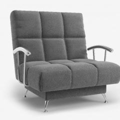 ФИНКА-2 Кресло с подлокотниками хром ПОНИ 12 в Сысерти - sysert.mebel24.online | фото