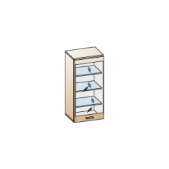 Гостиная Камелия Композиция 8 (Гикори Джексон светлый) в Сысерти - sysert.mebel24.online | фото 4