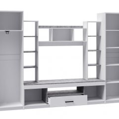 Гостиная СИДНЕЙ-2 ЛДСП Белый /ЛДСП Дуб крафт золотой в Сысерти - sysert.mebel24.online | фото 2