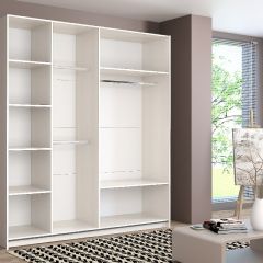 ИННЭС-5 Шкаф-купе 2-х дв. 2000 (2дв. Ф1 - венге) в Сысерти - sysert.mebel24.online | фото 2