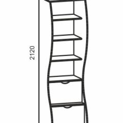 Киви №11 Пенал с 2мя ящ., (ЛДСП молочный дуб/лайм) в Сысерти - sysert.mebel24.online | фото 2