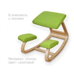 Коленный стул Smartstool Balance + Чехлы в Сысерти - sysert.mebel24.online | фото 4
