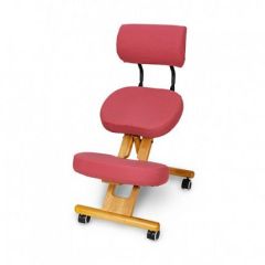 Коленный стул со спинкой Smartstool KW02В + Чехлы в Сысерти - sysert.mebel24.online | фото 5