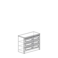 Комод №192 "Лючия" Дуб оксфорд в Сысерти - sysert.mebel24.online | фото 2
