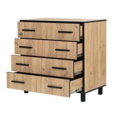 Комод 4 ящика "Лофт 8" в Сысерти - sysert.mebel24.online | фото