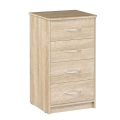 Комод 480 с 4-ящиками (Дуб сонома светлый) в Сысерти - sysert.mebel24.online | фото