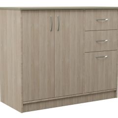 Комод АЛЛА (Дуб сонома светлый) Эко в Сысерти - sysert.mebel24.online | фото