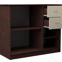Комод АЛЛА (Венге/дуб млечный) Эко в Сысерти - sysert.mebel24.online | фото 2