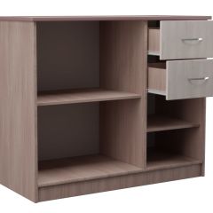 Комод АЛЛА (Ясень шимо светлый/темный) Эко в Сысерти - sysert.mebel24.online | фото 2