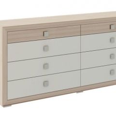 Комод большой Глэдис М27 (ЯШС/Белый) в Сысерти - sysert.mebel24.online | фото