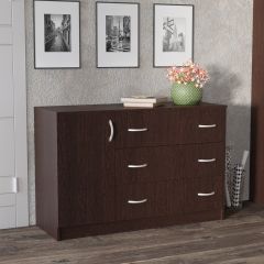 Комод Лофт (3 ящика/1 дверца) Венге в Сысерти - sysert.mebel24.online | фото