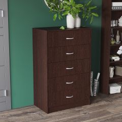 Комод Лофт 5 ящиков (Венге) в Сысерти - sysert.mebel24.online | фото