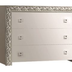 Комод Тиффани Premium слоновая кость/серебро (ТФКМ-1(П) в Сысерти - sysert.mebel24.online | фото