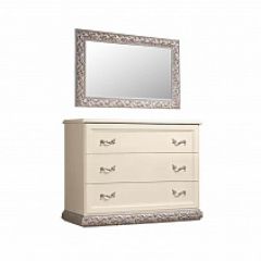Комод Тиффани штрих-лак/серебро (ТФКМ-1) в Сысерти - sysert.mebel24.online | фото