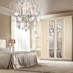 Комод Тиффани штрих-лак/серебро (ТФКМ-1) в Сысерти - sysert.mebel24.online | фото 2