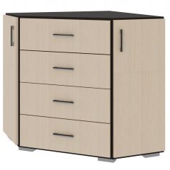 СОФИЯ Комод угловой К780 (венге/дуб белфорд) в Сысерти - sysert.mebel24.online | фото