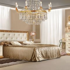 Комод узкий Тиффани штрих-лак/золото (ТФКМ-2) в Сысерти - sysert.mebel24.online | фото 2