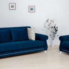 Комплект Роуз ТД 410 диван-кровать + кресло + комплект подушек в Сысерти - sysert.mebel24.online | фото