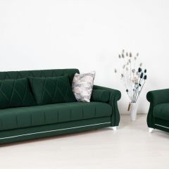 Комплект Роуз ТД 411 диван-кровать + кресло + комплект подушек в Сысерти - sysert.mebel24.online | фото 1