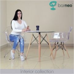 Кресло Barneo N-14-14 SteelMold прозрачный в Сысерти - sysert.mebel24.online | фото 2