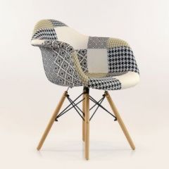 Кресло Barneo N-14 Patchwork трехцветный в Сысерти - sysert.mebel24.online | фото 5