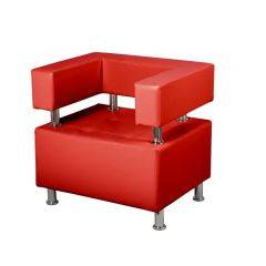 Кресло Борк (красный) в Сысерти - sysert.mebel24.online | фото